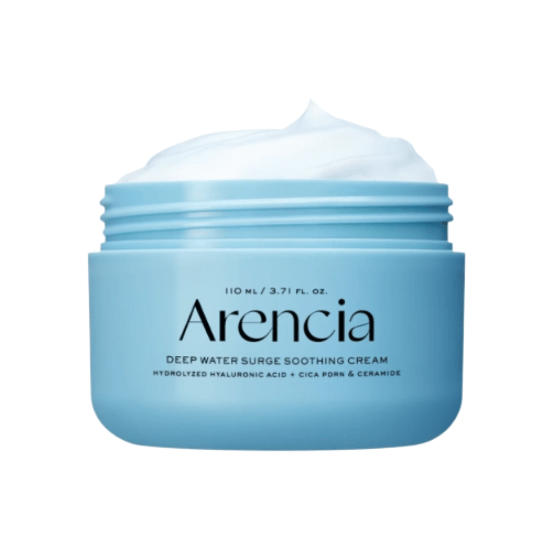 Arencia - Deep Water Surge Soothing Cream - Krem głęboko nawilżający z kwasem hialuronowym - 110 ml - GLOW+CARE