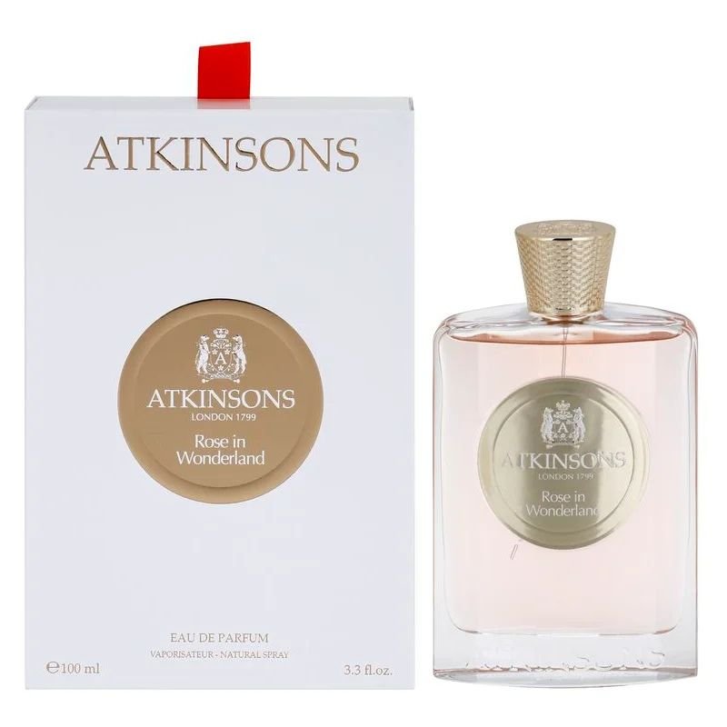 Atkinsons Rose In Wonderland Eau De Parfum Spray - Woda Perfumowana - 100ml - GLOW+CARE