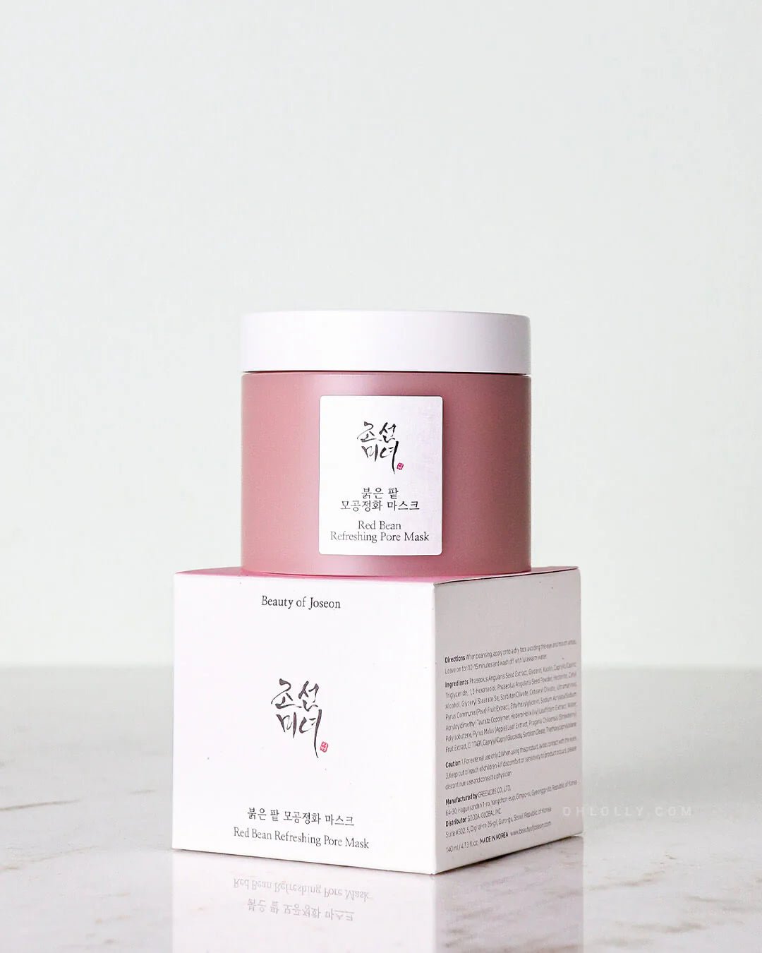 Beauty of Joseon - Red Bean Refreshing Pore Mask – Maska Glinkowa z Czerwoną Fasolą - 140ml - GLOW+CARE