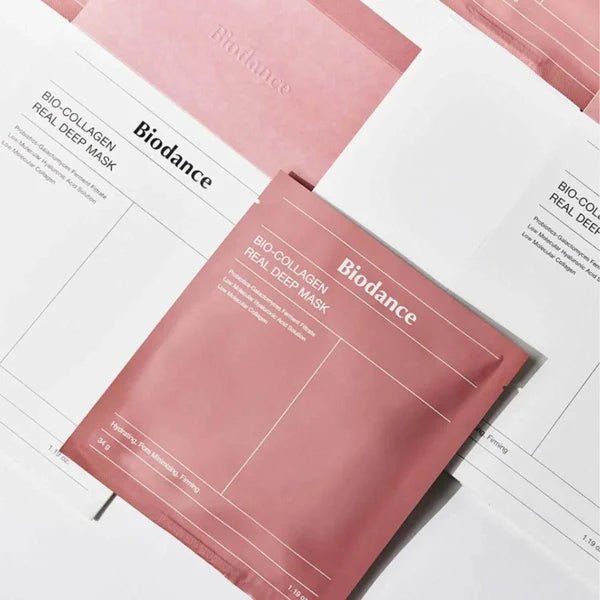 Biodance - Bio - Collagen Real Deep Mask - Maska Kolagenowa Nawilżająca - 4szt - GLOW+CARE