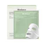 Biodance - Refreshing Sea Kelp Real Deep Mask - Maska Kojąco - Nawilżająca Maska - 4szt - GLOW+CARE
