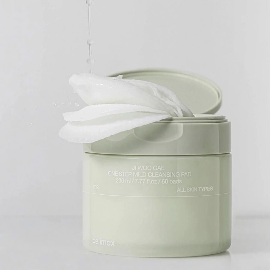 Celimax - Ji Woo Gae Heartleaf Bha Peeling Pad - Płatki złuszczające z ekstraktem z glistnika - 125ml/60szt - GLOW+CARE