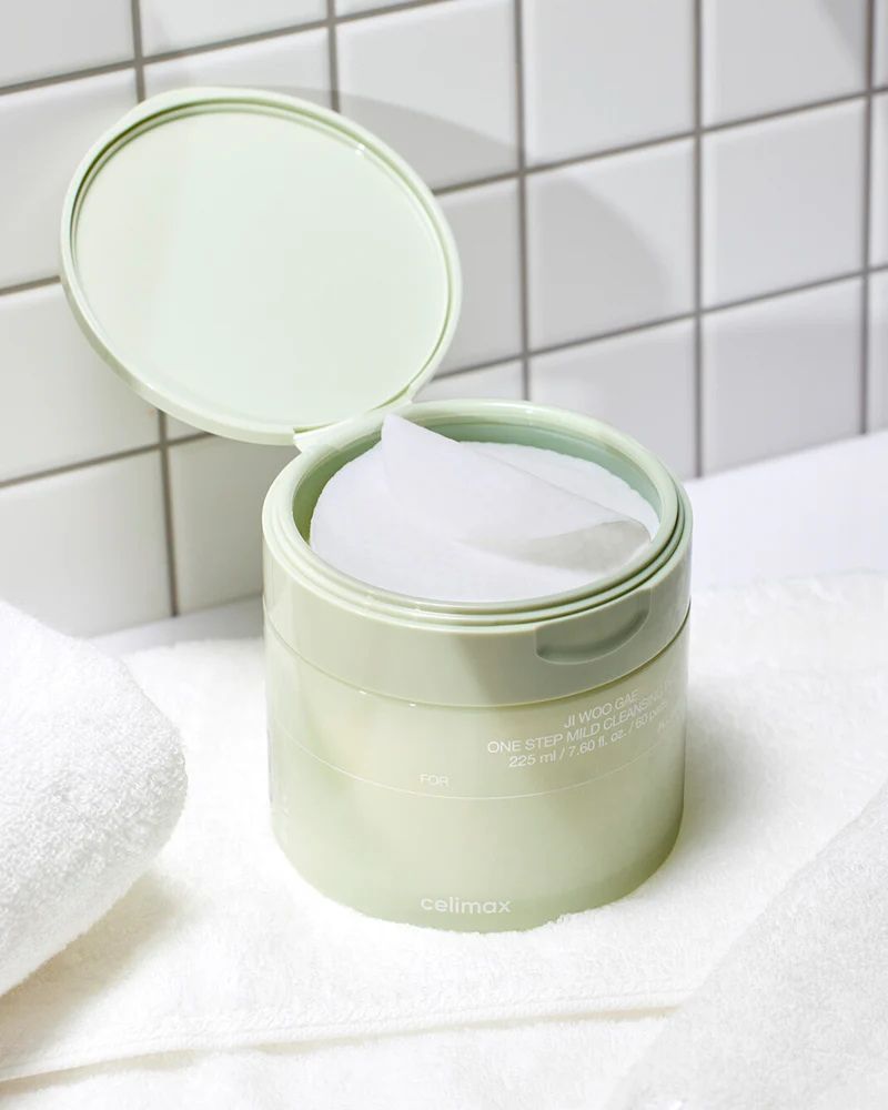 Celimax - Ji Woo Gae Heartleaf Bha Peeling Pad - Płatki złuszczające z ekstraktem z glistnika - 125ml/60szt - GLOW+CARE