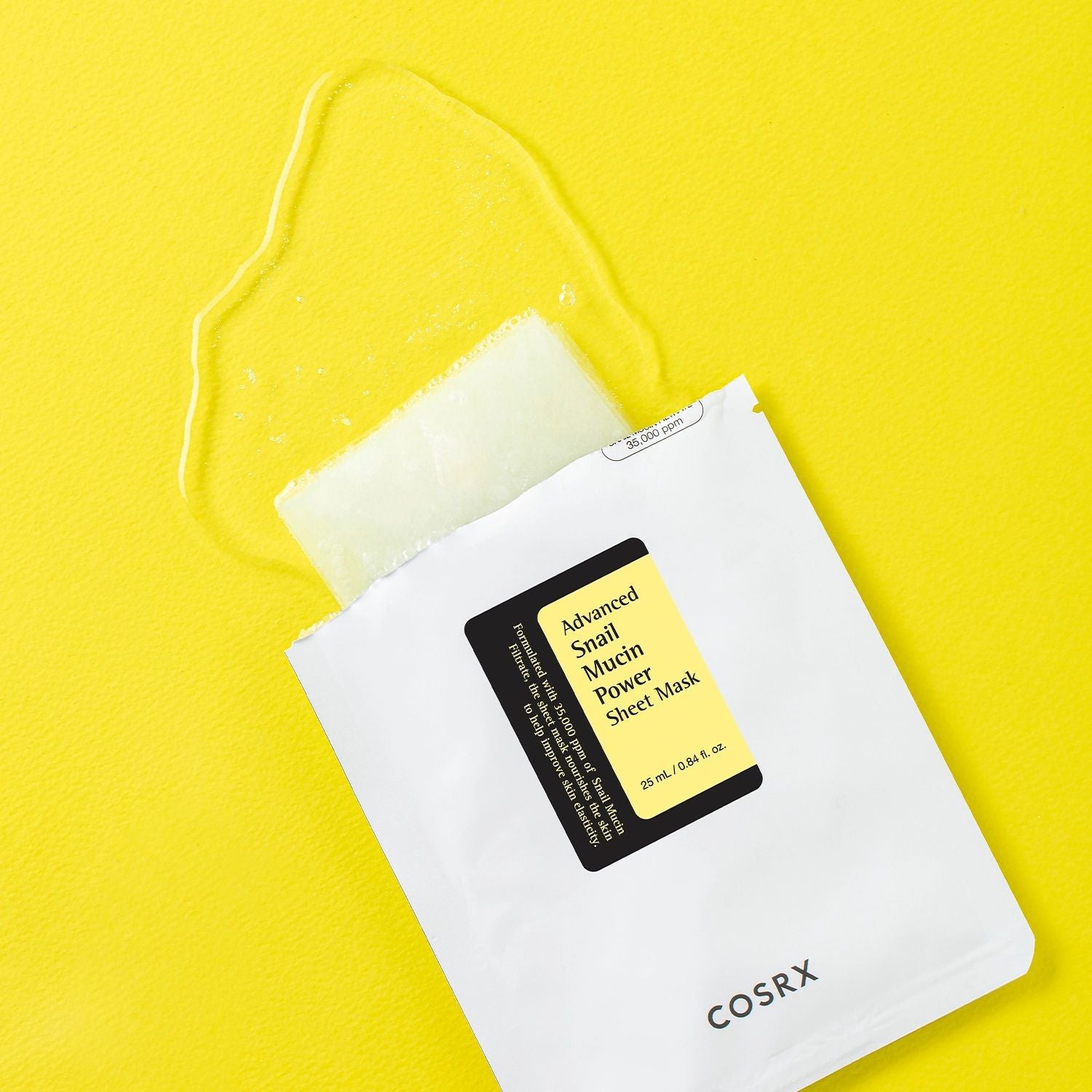 COSRX - Advanced Snail Mucin Glass Glow Mask - Maska Hydrożelowa ze Śluzem Ślimaka - 25ml/1szt - GLOW+CARE