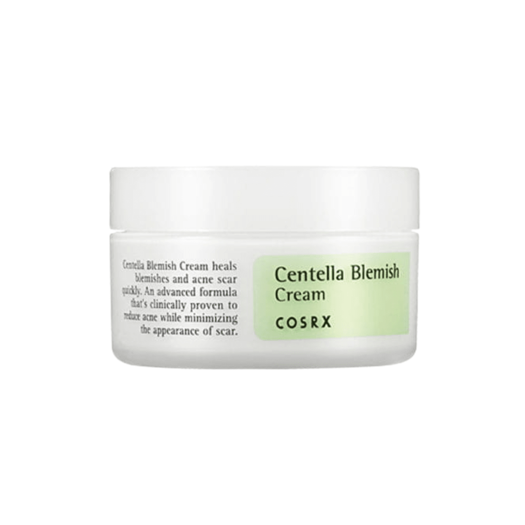 COSRX - Centella Blemish Cream - Krem do twarzy z wąkrotą azjatycką - 30ml - GLOW+CARE