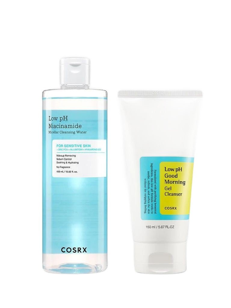 COSRX - Low pH Niacinamide Micellar Cleansing Water - Woda micelarna do twarzy - 400ml - GLOW+CARE