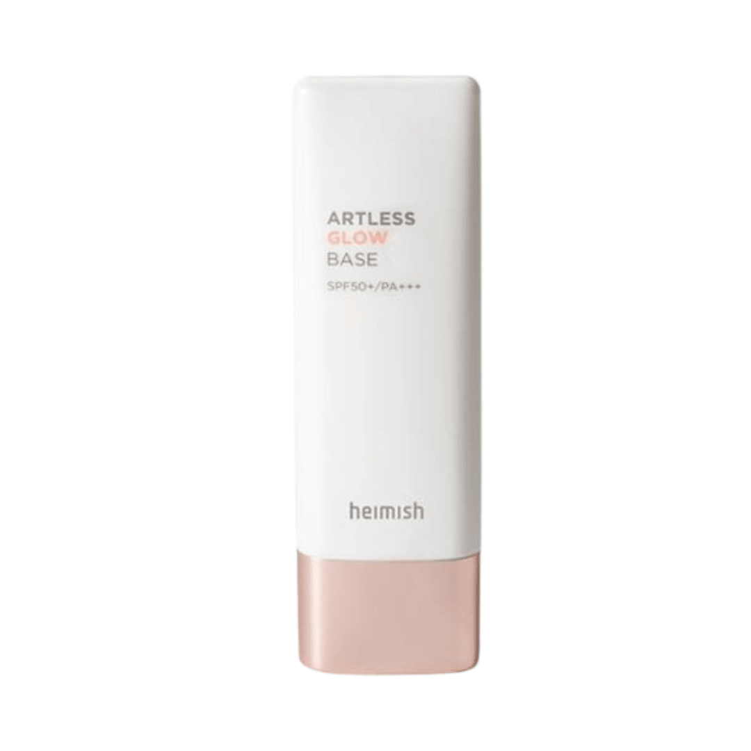 Heimish - Artless Glow Tinted Sunscreen Shine Beige SPF50+ PA+++ - Koloryzujący Krem z Filterm - 40ml - GLOW+CARE