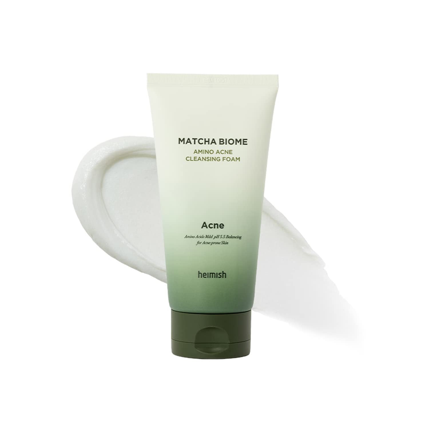Heimish - Matcha Biome Amino Acne Cleansing Foam - Pianka Oczyszczająca - 150ml - GLOW+CARE