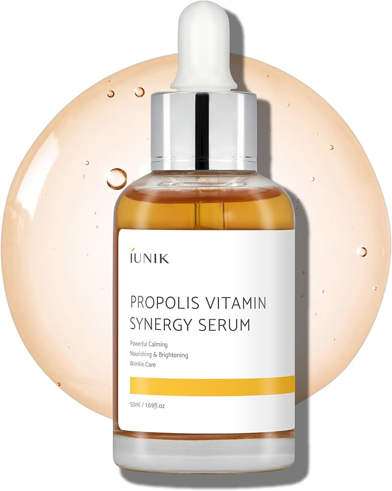 iUNIK - Propolis Vitamin Synergy Serum - Witaminowe Serum z Propolisem - 50ml - GLOW+CARE
