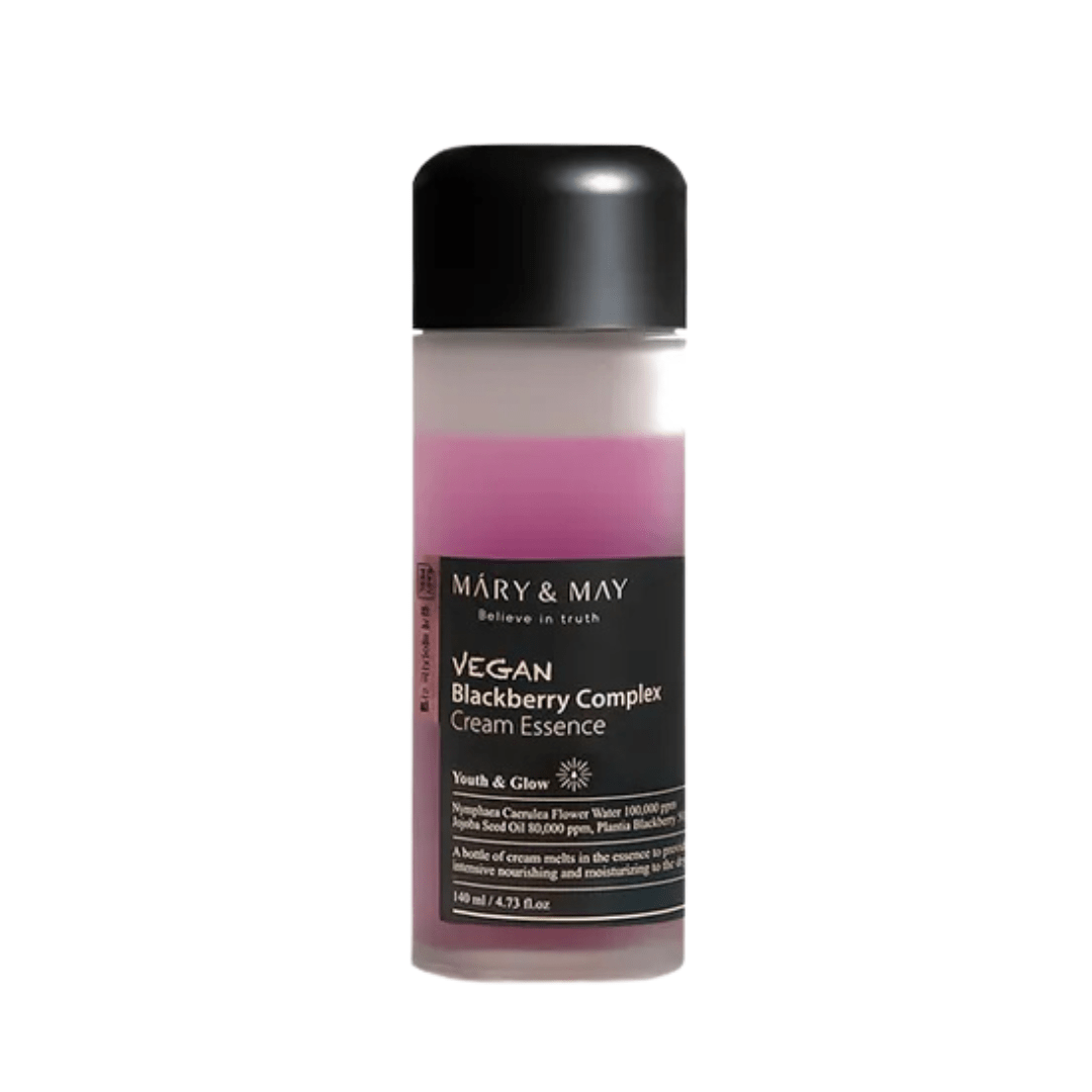 Mary&May - Vegan Blackberry Complex Cream Essence - Wielofunkcyjna Kremowa Esencja - 140ml - GLOW+CARE