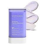 Mary&May - Vegan Peptide Bakuchiol Sun Stick SPF50+/PA++++ - Sztyft Przeciwsłoneczny z Peptydami - 18g - GLOW+CARE