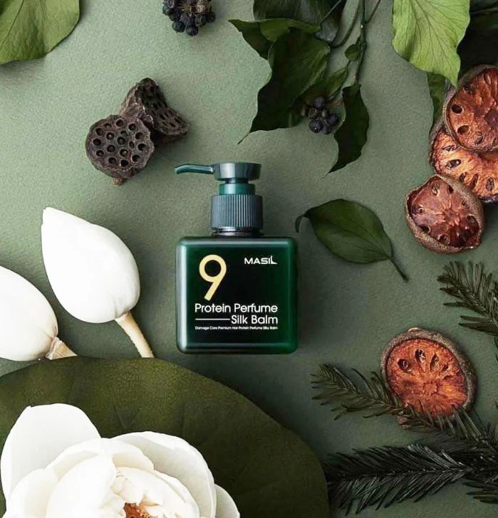 Masil - 9 Protein Perfume Silk Balm - Balsam do Włosów bez Spłukiwania - 180ml - GLOW+CARE