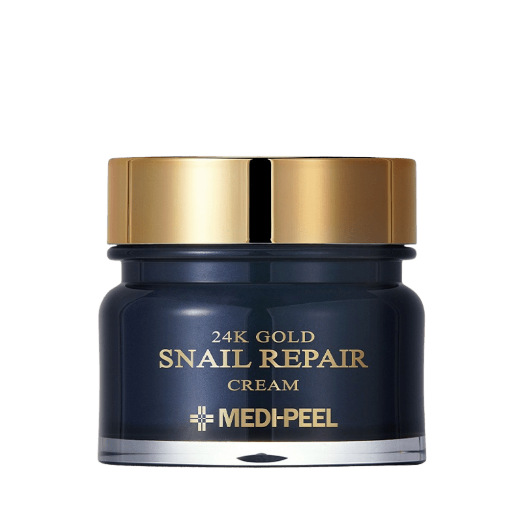 Medi - Peel - 24K Gold Snail Repair Cream - Regenerujący krem ze Złotem - 50ml - GLOW+CARE