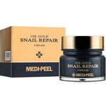 Medi - Peel - 24K Gold Snail Repair Cream - Regenerujący krem ze Złotem - 50ml - GLOW+CARE