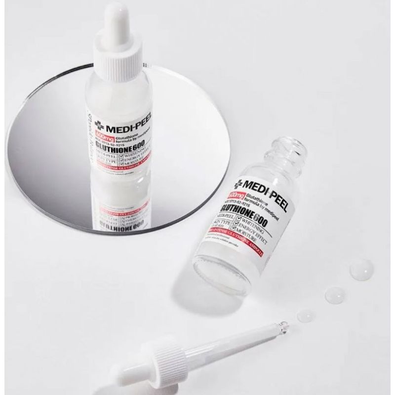 Medi - Peel - Bio - Intense Glutathione White Ampoule 2.0 - Serum rozjaśniające z Glutationem - 30ml - GLOW+CARE