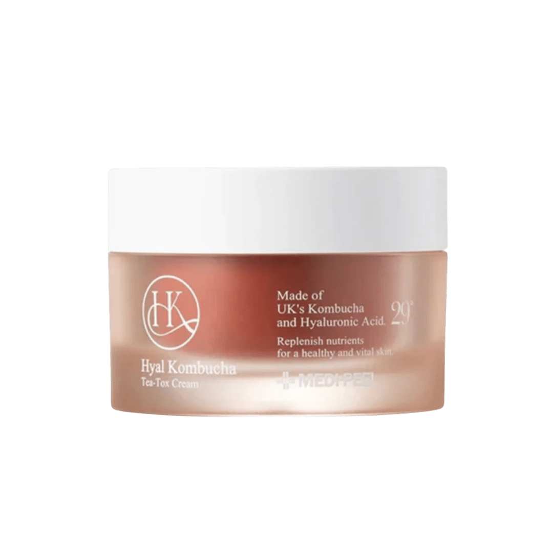Medi - Peel - Hyal Kombucha Tea - Nawilżający - regenerujący krem do twarzy - 50 ml - GLOW+CARE