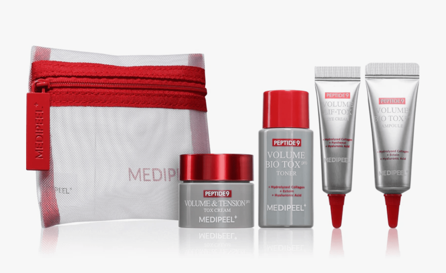 Medi - Peel - Peptide 9 Volume Bio Tox Trial Kit, 20ml+10ml+4ml+10g - Zestaw pielęgnacyjny - GLOW+CARE