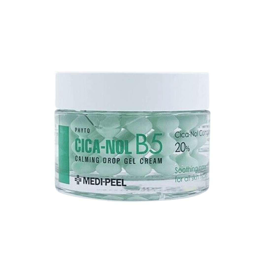Medi - Peel - Phyto Cica - nol B5 Calming Drop Gel Cream - Kojący kapsułkowy Krem - żel do twarzy - 50g - GLOW+CARE