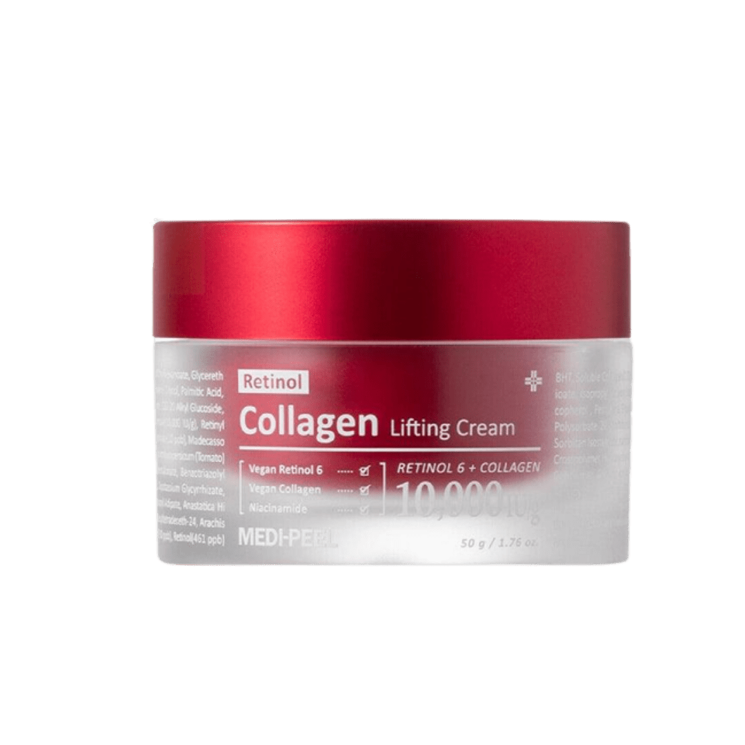 Medi - Peel - Retinol Collagen Lifting Cream - Liftingujący krem do twarzy z retinolem i kolagenem - 50g - GLOW+CARE