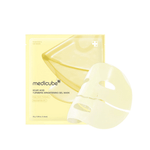 Medicube - Kojic Acid Turmeric Brightening Gel Mask - Rozświetlająca Maska Żelowa z Kwasem Kojowym - 1szt/28g - GLOW+CARE