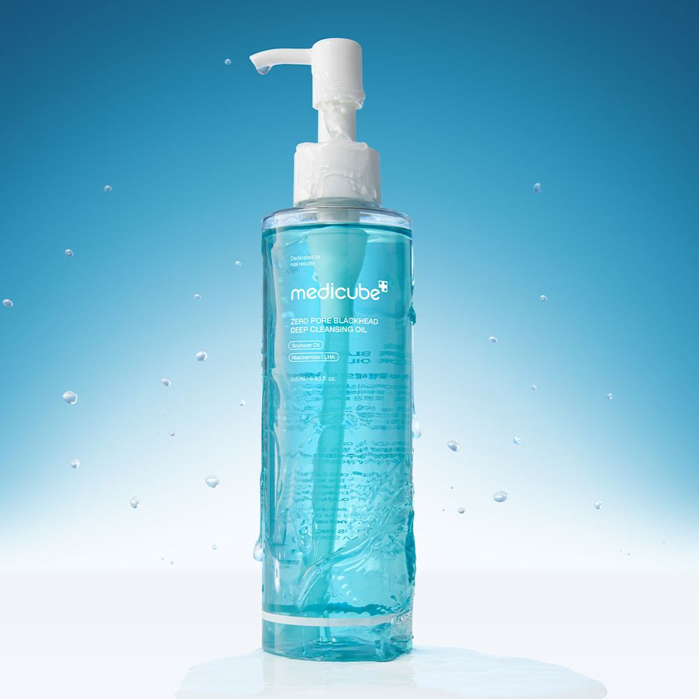 Medicube - Zero Pore Blackhead Deep Cleansing Oil - Głęboko Oczyszczający Olejek do Demakijażu - 205ml - GLOW+CARE