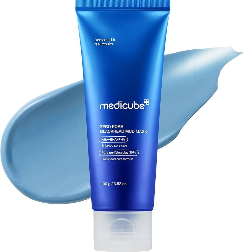 Medicube - Zero Pore Blackhead Mud Mask - Oczyszczająca maseczka z glinki - 100g - GLOW+CARE