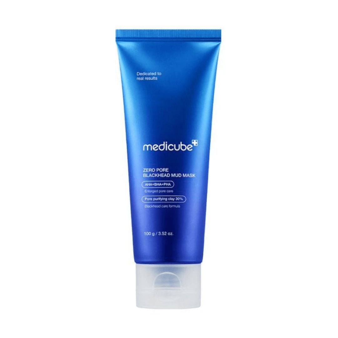 Medicube - Zero Pore Blackhead Mud Mask - Oczyszczająca maseczka z glinki - 100g - GLOW+CARE