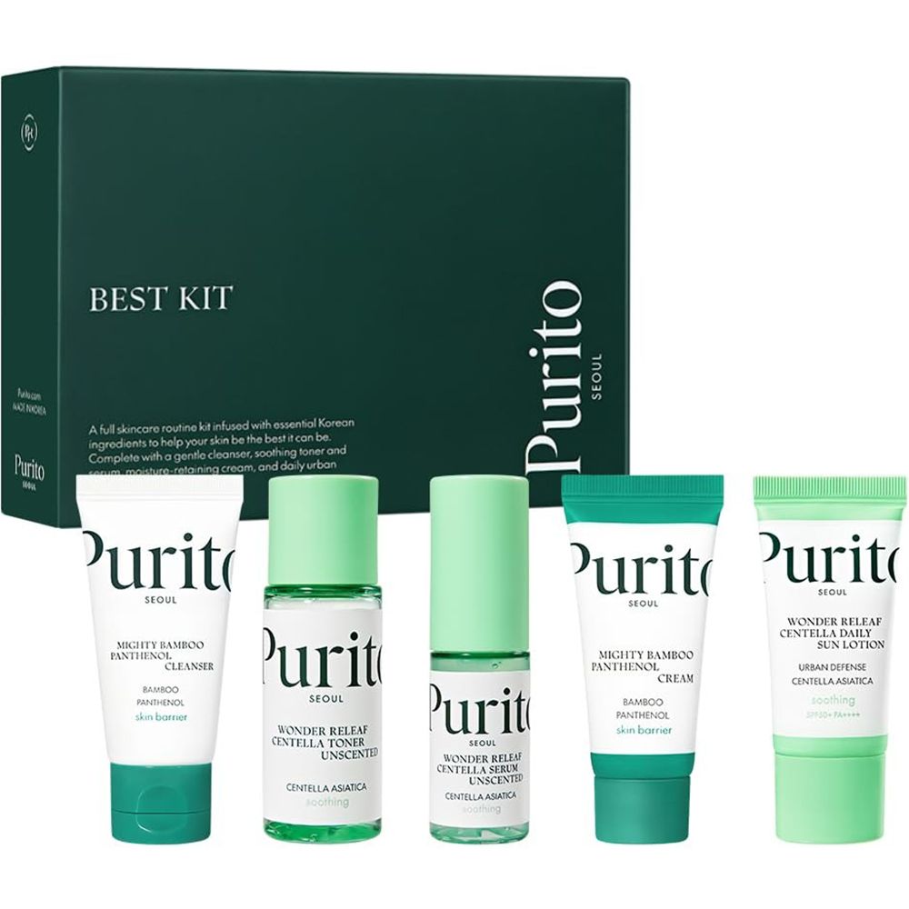 Purito Seoul - Best Kit - Zestaw Kosmetyków do Pielęgnacji Twarzy - GLOW+CARE