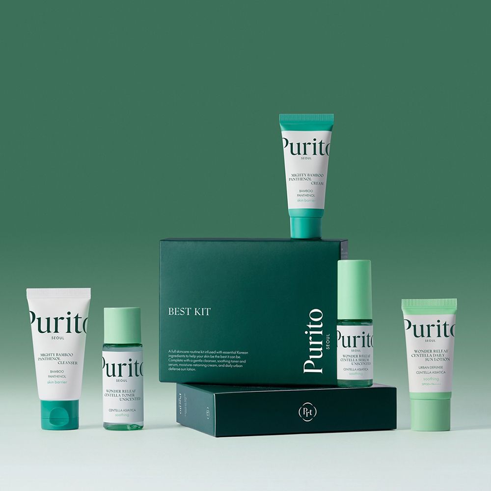 Purito Seoul - Best Kit - Zestaw Kosmetyków do Pielęgnacji Twarzy - GLOW+CARE