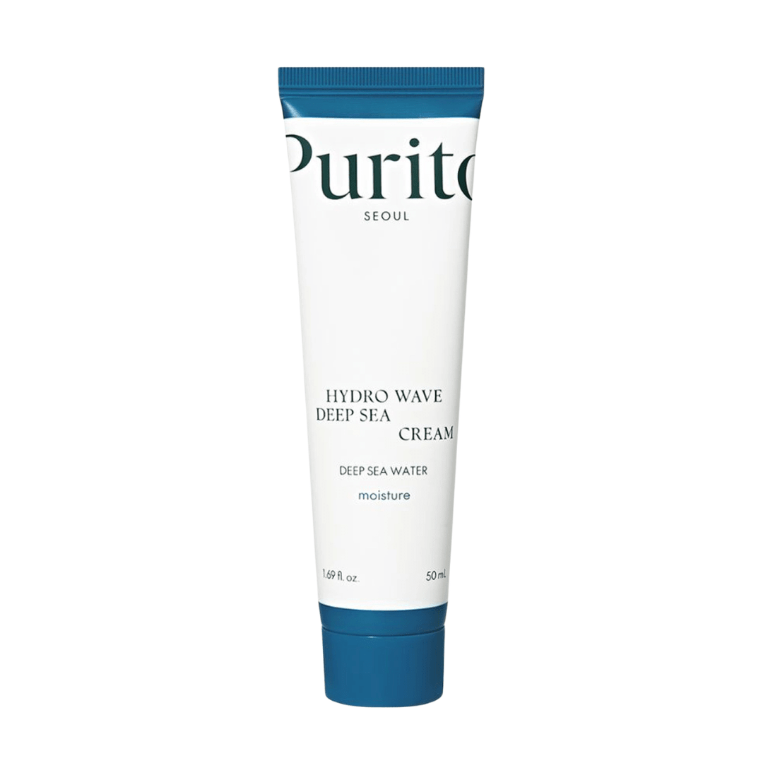 Purito Seoul - Hydro Wave Deep Sea Cream - Głęboko Nawilżający Krem na Bazie Wody Morskiej - 50ml - GLOW+CARE