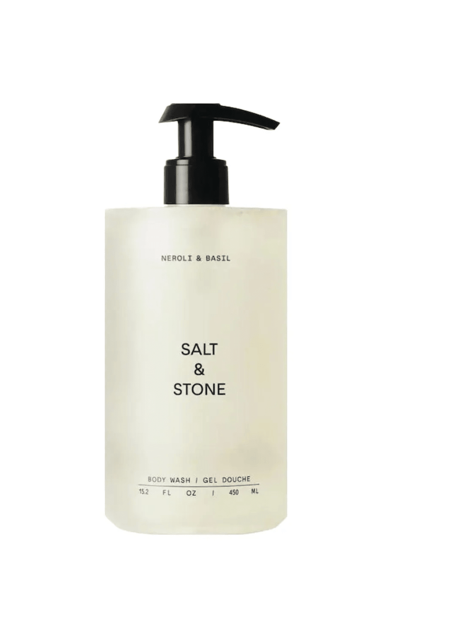 Salt & Stone - Body Wash Neroli & Basil - Naturalny żel pod prysznic o zapachu neroli i bazylii - 450ml - GLOW+CARE