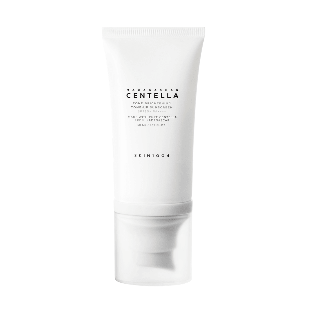 SKIN1004 - Madagascar Centella Tone Brightening Tone - Up Sunscreen - Rozświetlający Krem Ochronny - 50ml - GLOW+CARE