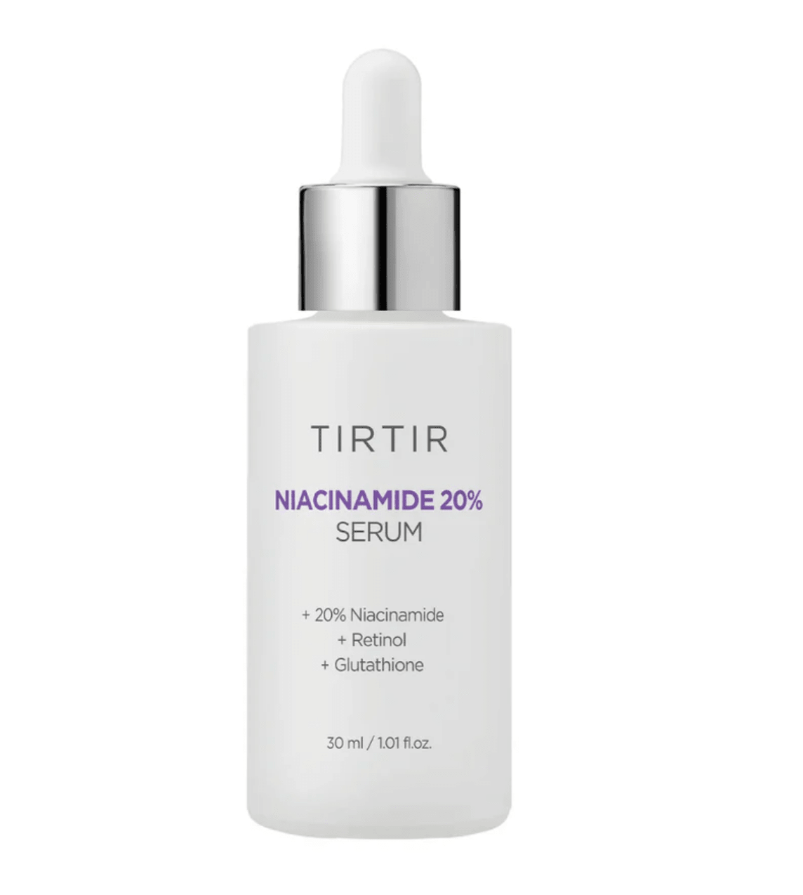 TIRTIR - Niacinamide 20% Serum - Rozjaśniająco - Ujędrniające Serum do Twarzy z Niacynamidem i Retinolem - 30ml - GLOW+CARE