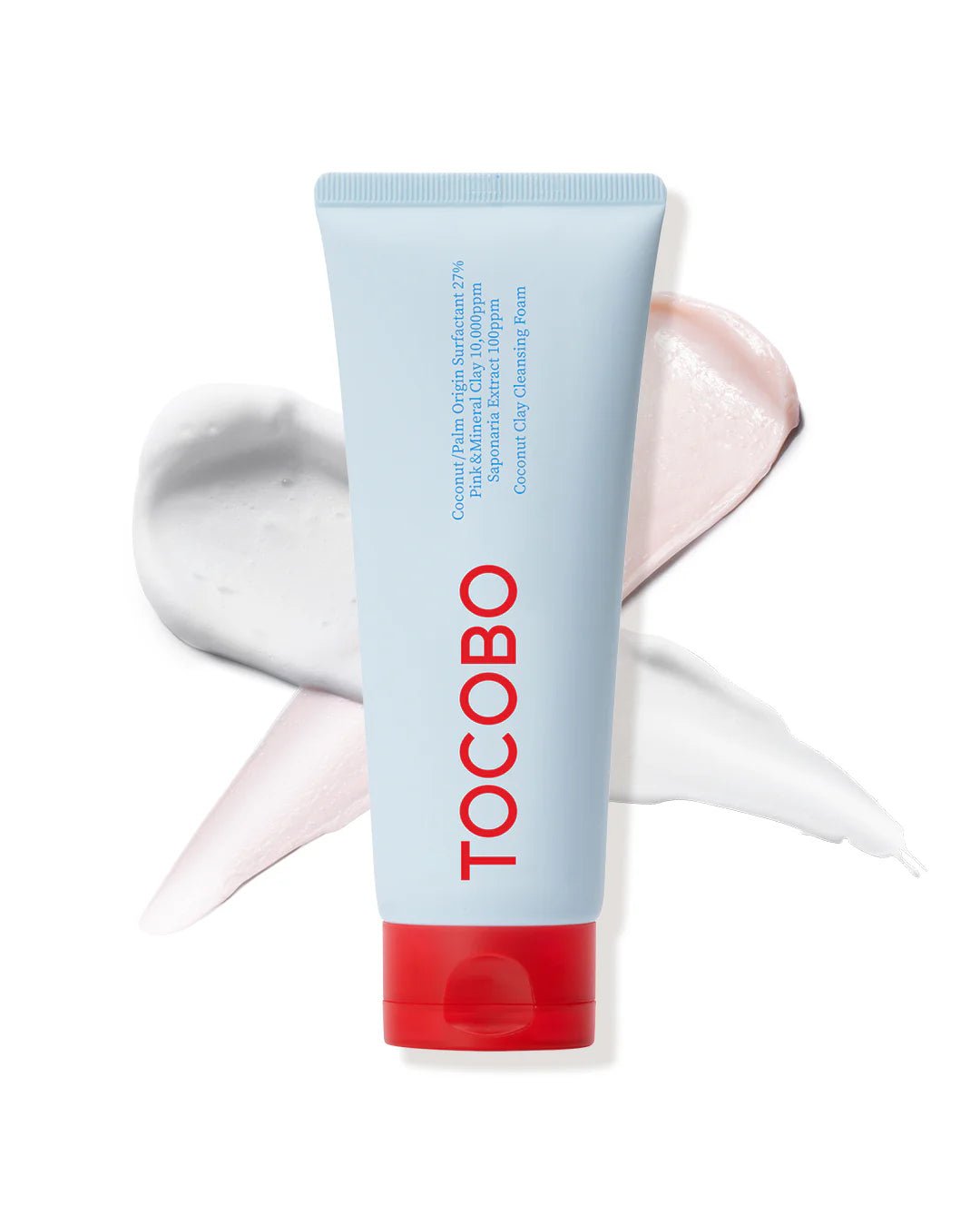 Tocobo - Coconut Clay Cleansing Foam - Kokosowa Pianka Oczyszczająca - 150ml - GLOW+CARE