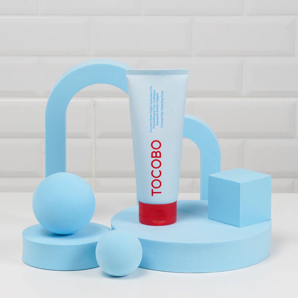 Tocobo - Coconut Clay Cleansing Foam - Kokosowa Pianka Oczyszczająca - 150ml - GLOW+CARE